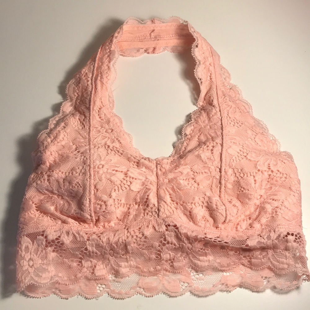 Pink brallete.